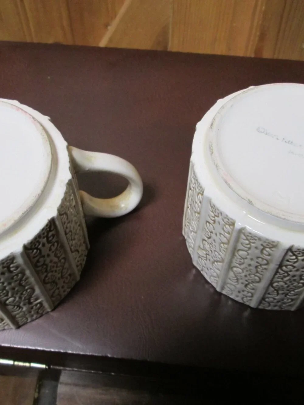 vtg 1978 Collectible Sears Pioneer women Mom in the kitchen set of mugs 2 japan